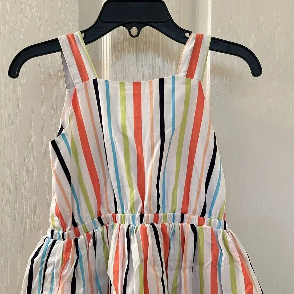 Gymboree Sunny Safari Striped Dress Cotton Girls Size 3T